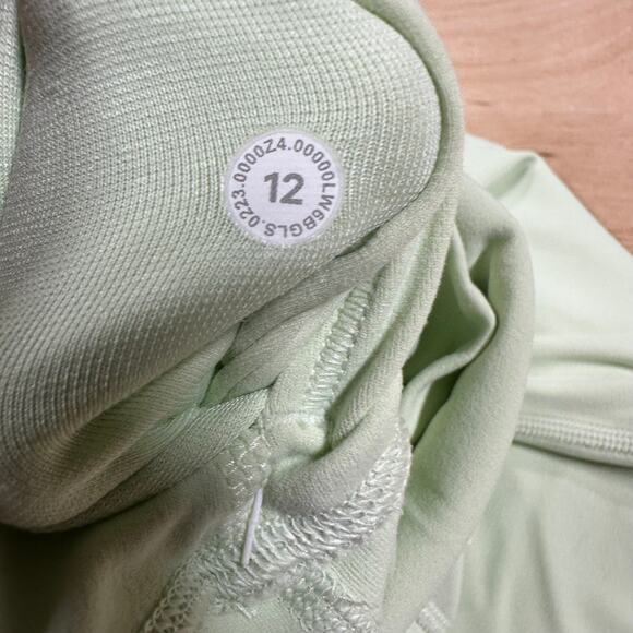 Lululemon Align High-Rise Crop 23" Creamy Mint Women's Size 12 New With Tags - Picture 8 of 11